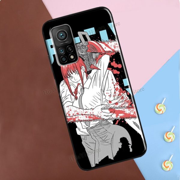 Chainsaw Man Horror Anime For Xiaomi Mi 9T 10T Pro Mi Note 10 Lite A2 Mi 4 - Chainsaw Man Shop