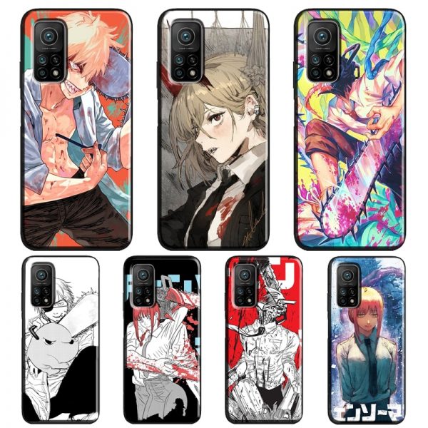 Chainsaw Man Horror Anime For Xiaomi Mi 9T 10T Pro Mi Note 10 Lite A2 Mi - Chainsaw Man Shop